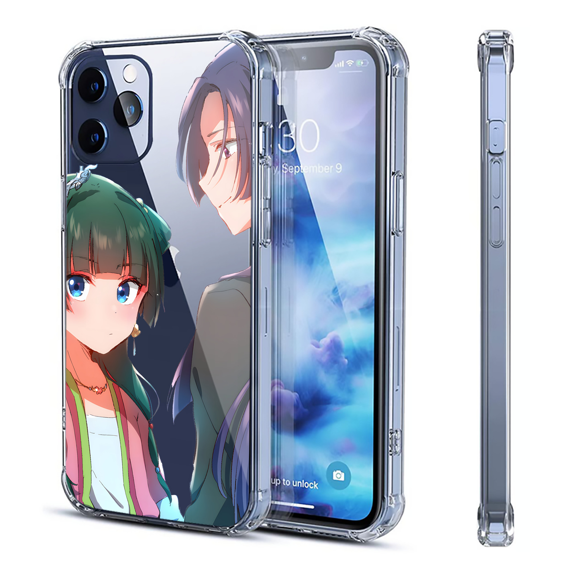（画像用） 薬屋のひとりごと The Apothecary Diaries 【iPhone 12シリーズ対応】透明スマホケース（クリアソフトケース）